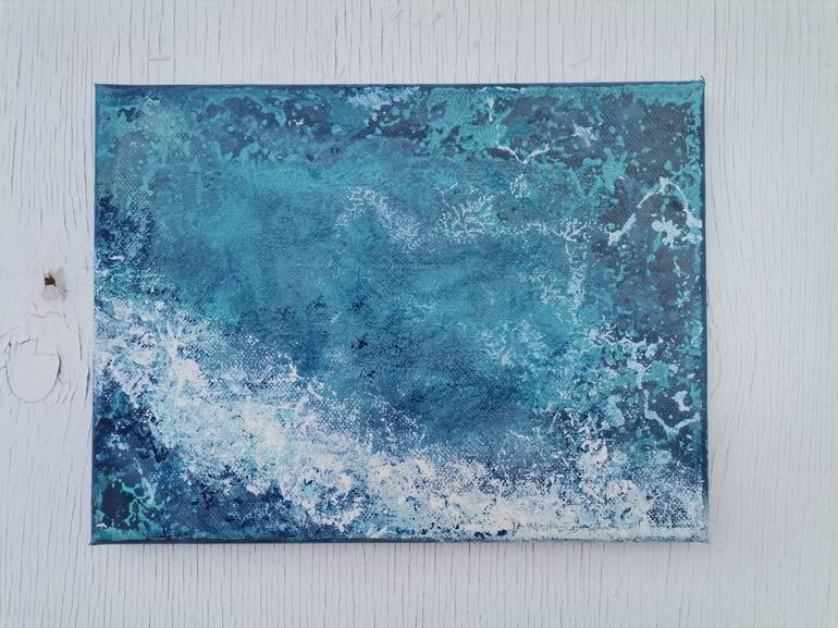 Original Water Painting by Doris Duschelbauer