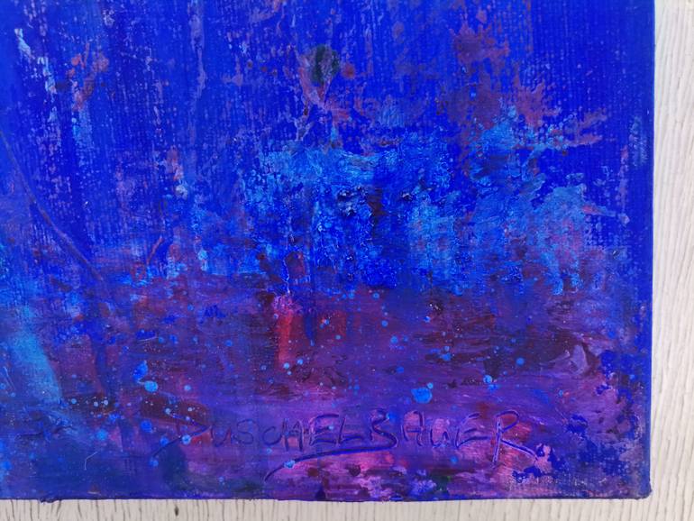 Original Abstract Expressionism Abstract Painting by Doris Duschelbauer