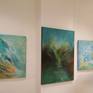 in an exhibition with two other of my paintings