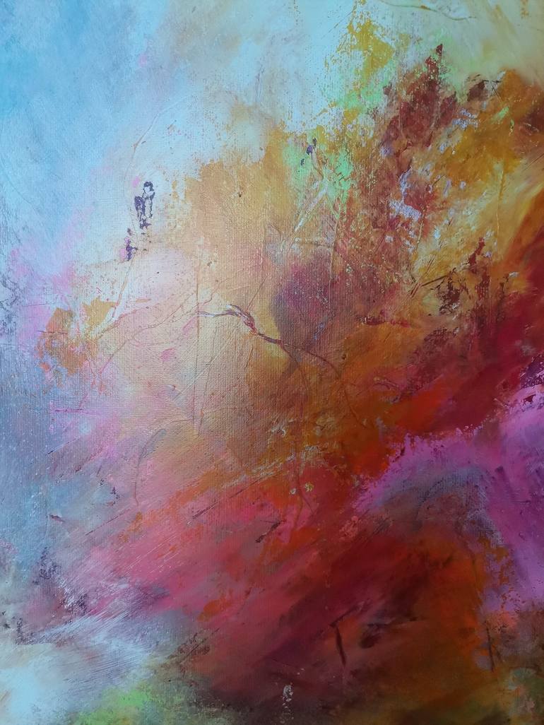 Original Abstract Painting by Doris Duschelbauer