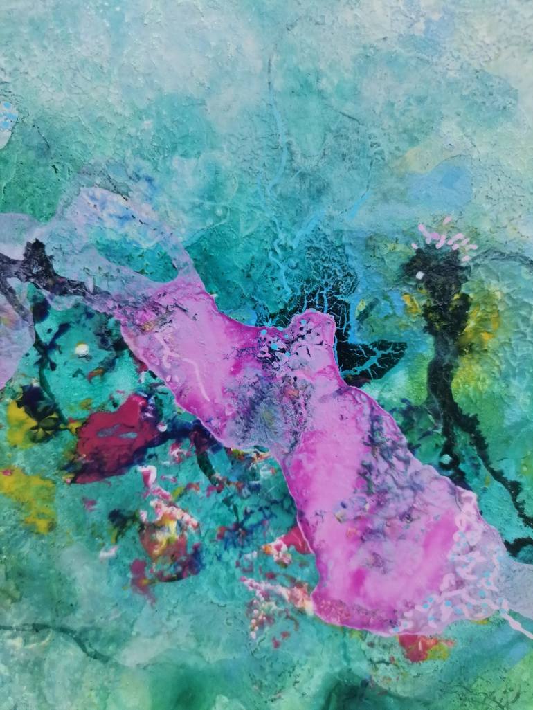 Original Abstract Painting by Doris Duschelbauer