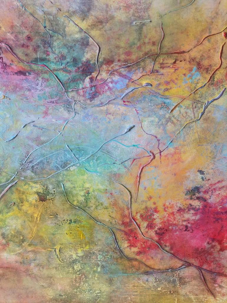 Original Abstract Painting by Doris Duschelbauer