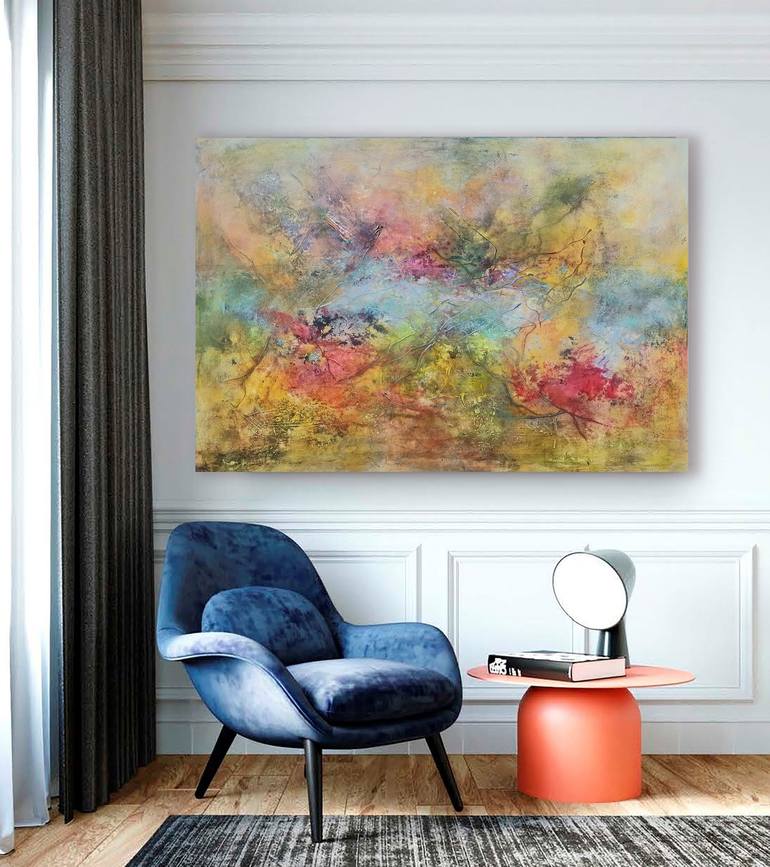 Original Abstract Painting by Doris Duschelbauer