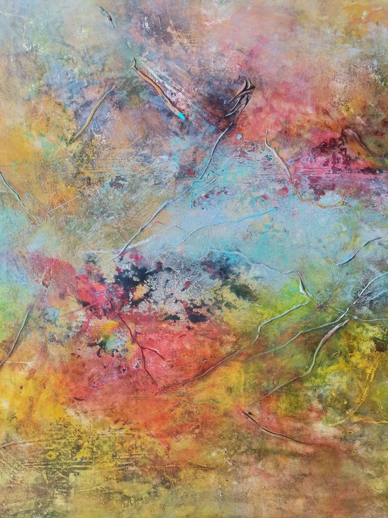 Original Abstract Painting by Doris Duschelbauer