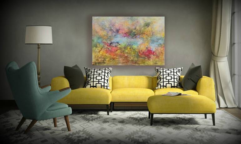 Original Abstract Painting by Doris Duschelbauer