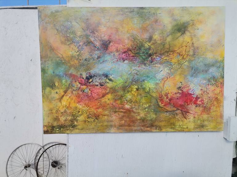 Original Abstract Painting by Doris Duschelbauer