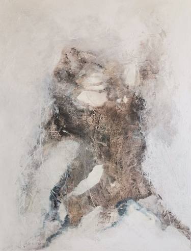 Original Abstract Expressionism Abstract Painting by Doris Duschelbauer