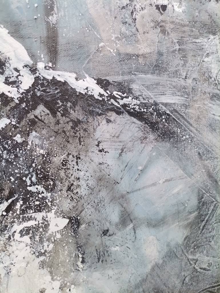 Original Abstract Expressionism Abstract Painting by Doris Duschelbauer