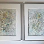 White little story XVI diptych by Doris Duschelbauer