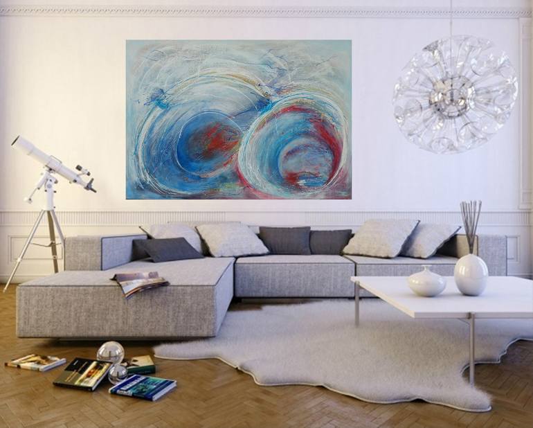 Original Abstract Painting by Doris Duschelbauer