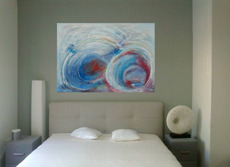 Original Abstract Painting by Doris Duschelbauer