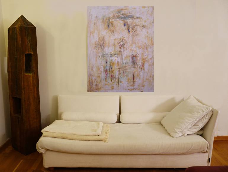 Original Abstract Expressionism Abstract Painting by Doris Duschelbauer
