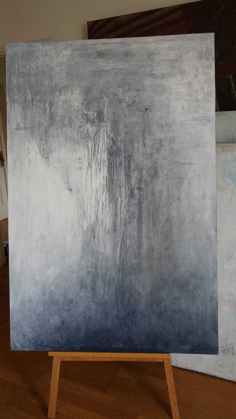 Original Abstract Women Painting by Doris Duschelbauer