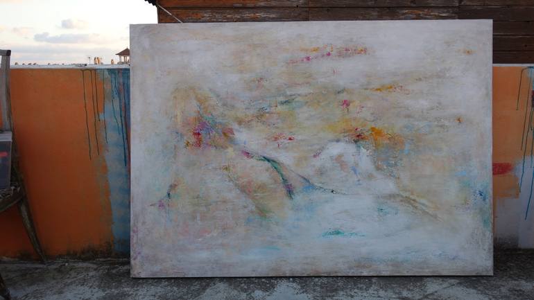 Original Abstract Painting by Doris Duschelbauer