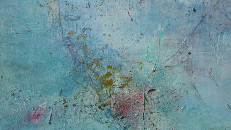 Original Impressionism Abstract Painting by Doris Duschelbauer