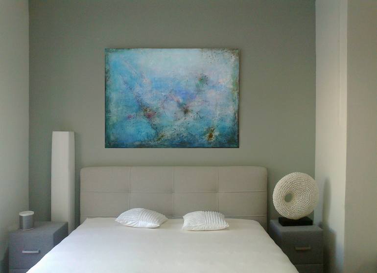 Original Impressionism Abstract Painting by Doris Duschelbauer