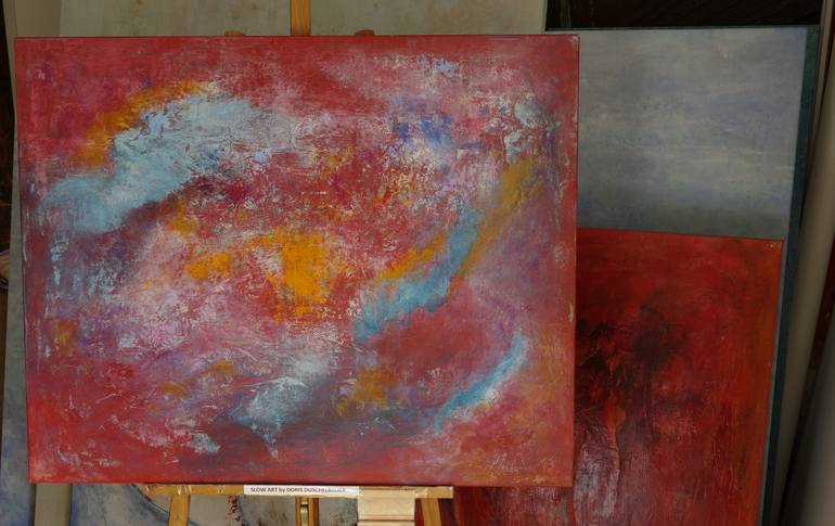 Original Abstract Painting by Doris Duschelbauer