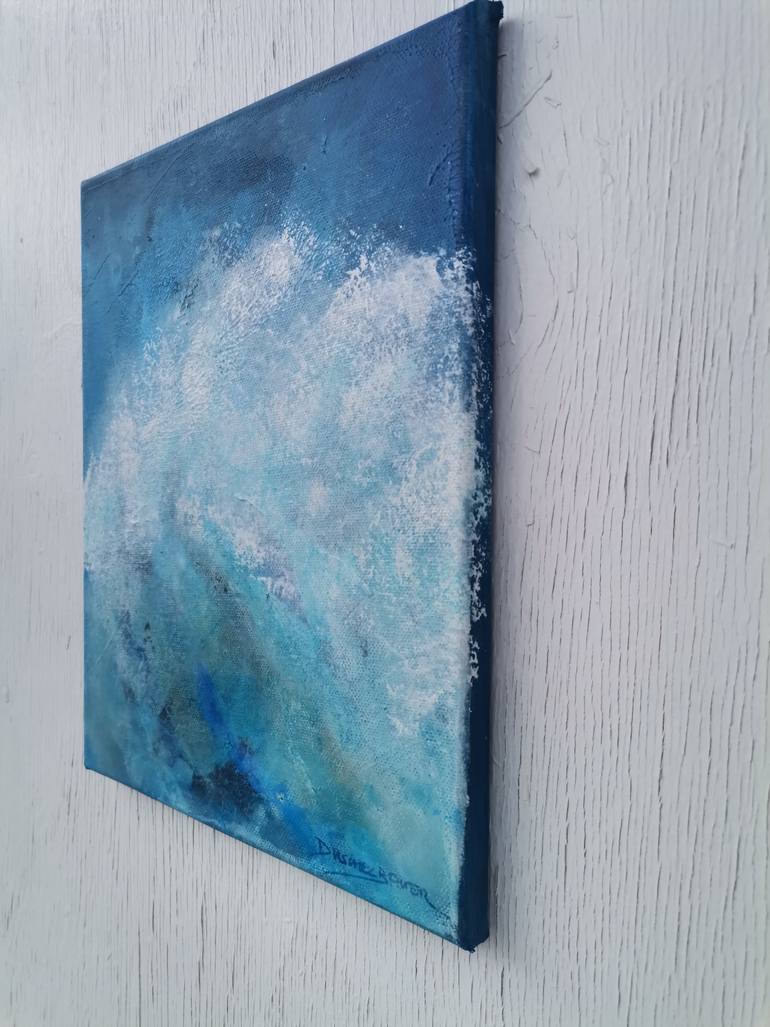 Original Abstract Expressionism Abstract Painting by Doris Duschelbauer