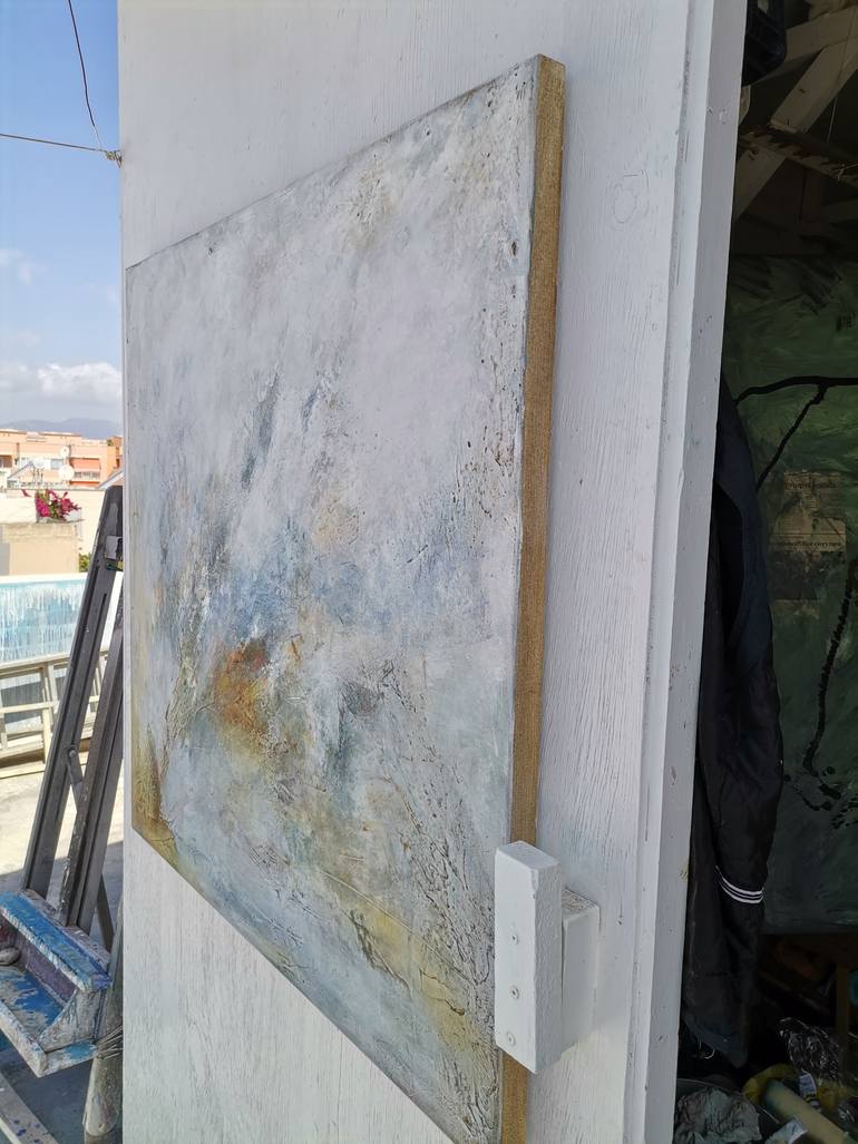 Original Abstract Expressionism Abstract Painting by Doris Duschelbauer