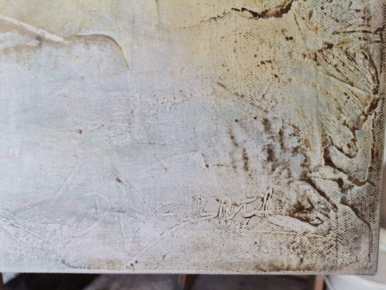 Original Abstract Expressionism Abstract Painting by Doris Duschelbauer