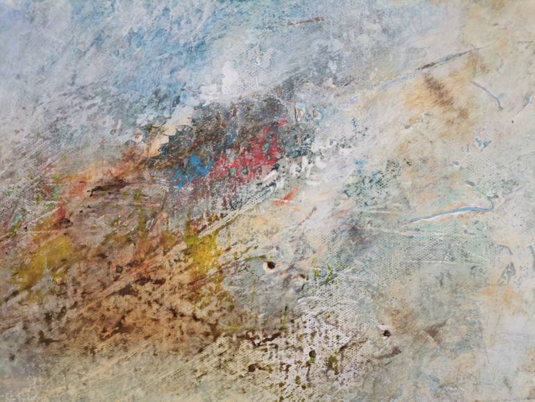 Original Abstract Expressionism Abstract Painting by Doris Duschelbauer