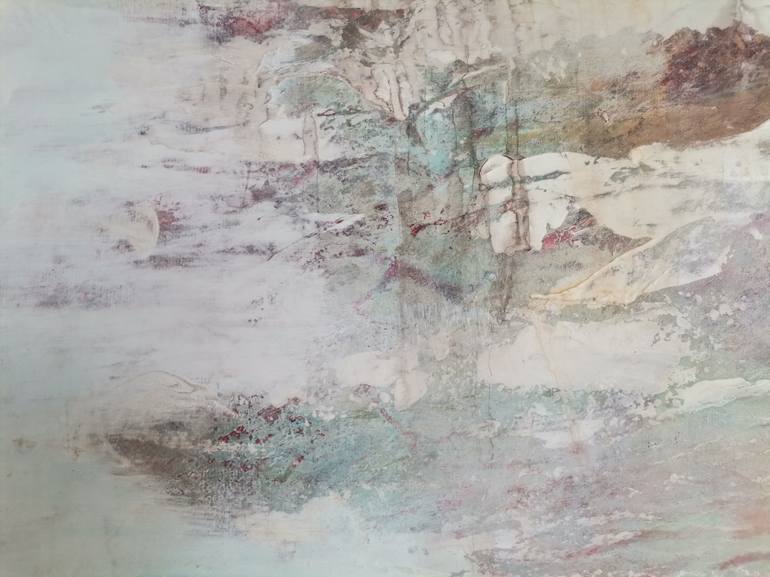 Original Impressionism Abstract Painting by Doris Duschelbauer