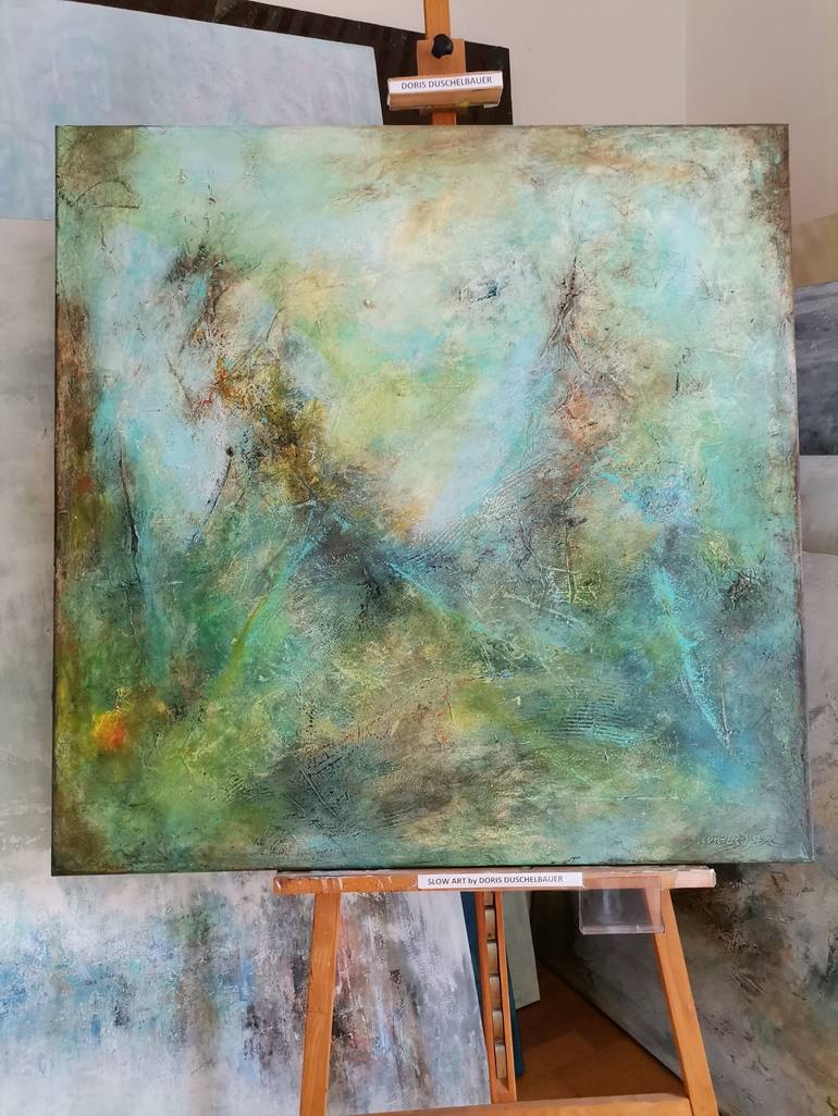 Original Abstract Painting by Doris Duschelbauer