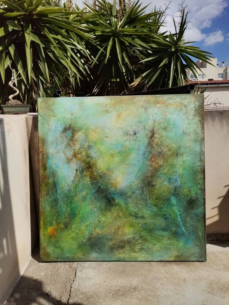 Original Abstract Painting by Doris Duschelbauer