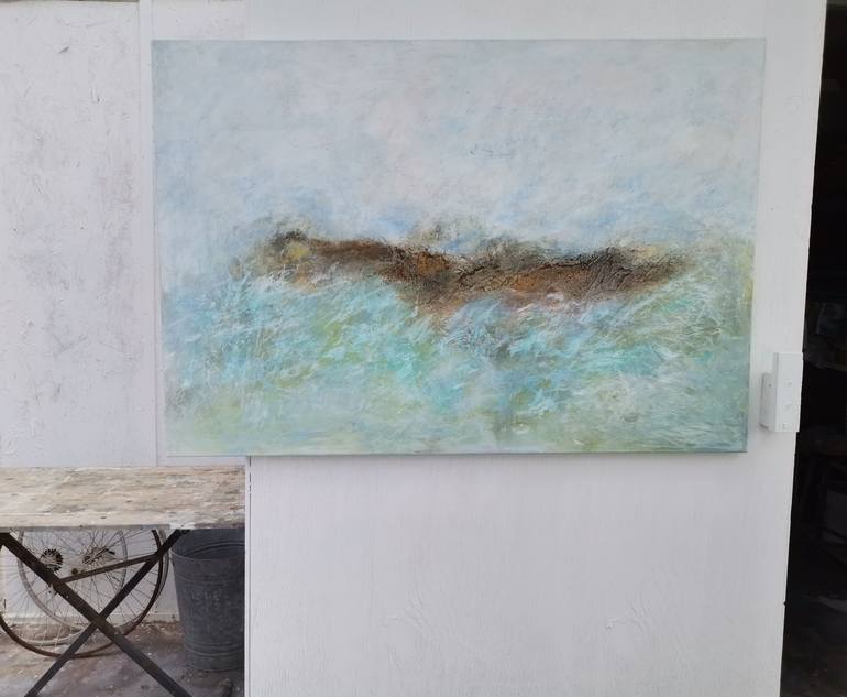 Original Impressionism Seascape Painting by Doris Duschelbauer