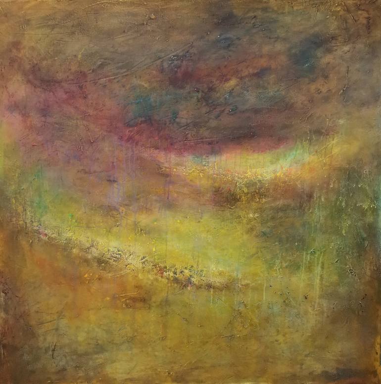 The golden colours of an autumn day - Print