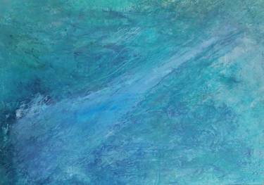 Original Abstract Expressionism Water Paintings by Doris Duschelbauer