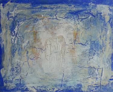 Original Abstract Expressionism Family Paintings by Doris Duschelbauer