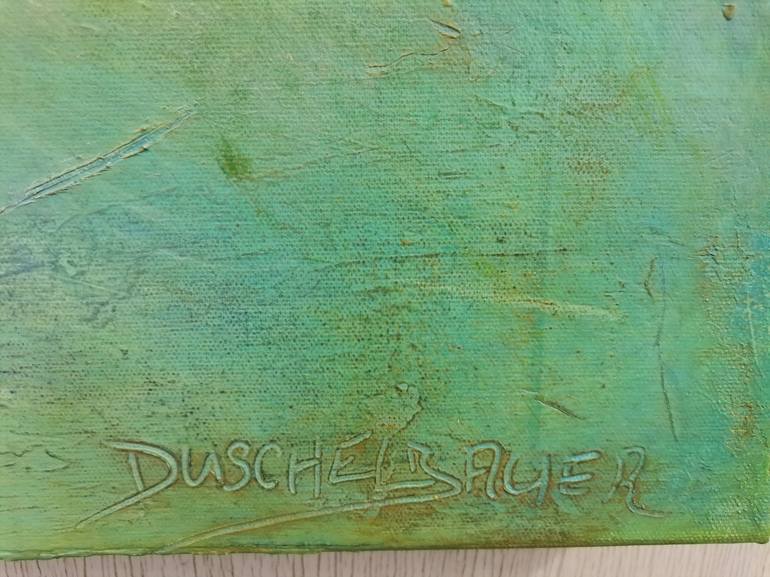 Original Abstract Expressionism Abstract Painting by Doris Duschelbauer