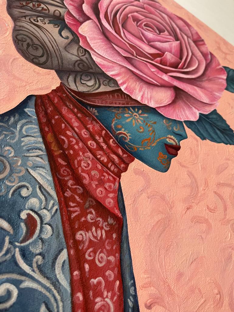 Original Surrealism Women Painting by Ganna Alyousif