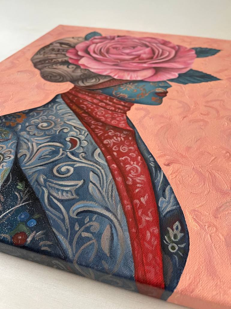 Original Surrealism Women Painting by Ganna Alyousif
