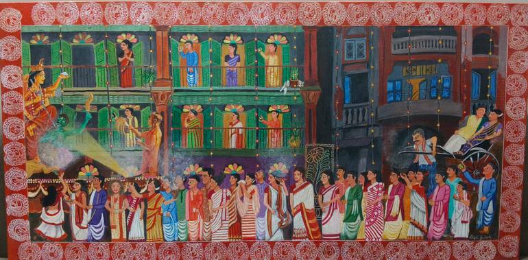 Original Contemporary Abstract Painting by Dipti Gulati