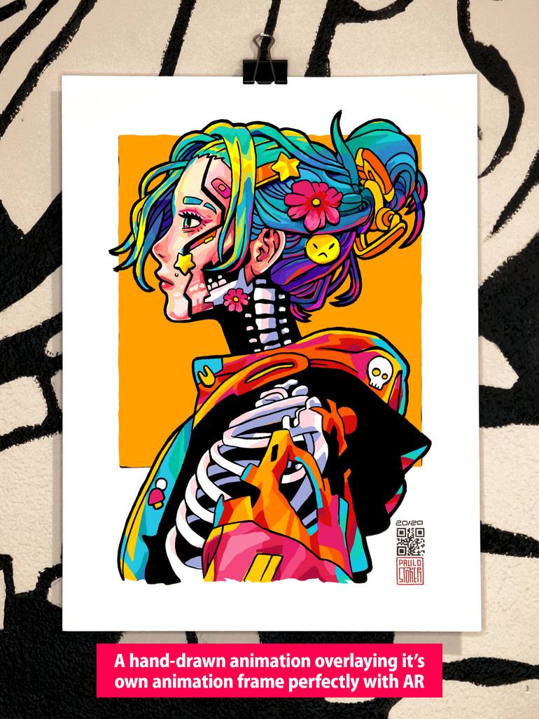 Original Digital Art Women Mixed Media by Paulo Stoker