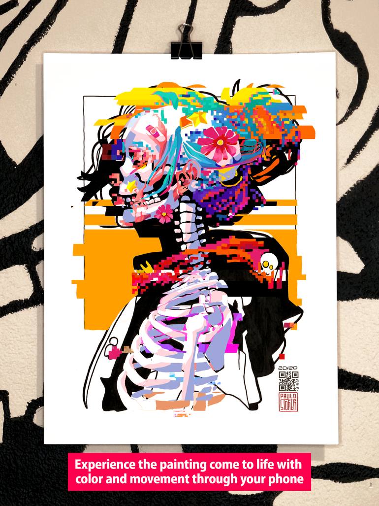 Original Digital Art Women Mixed Media by Paulo Stoker