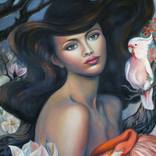 hair and hat by Vicky Liu