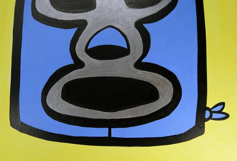 Original Conceptual Cartoon Painting by M Donovan
