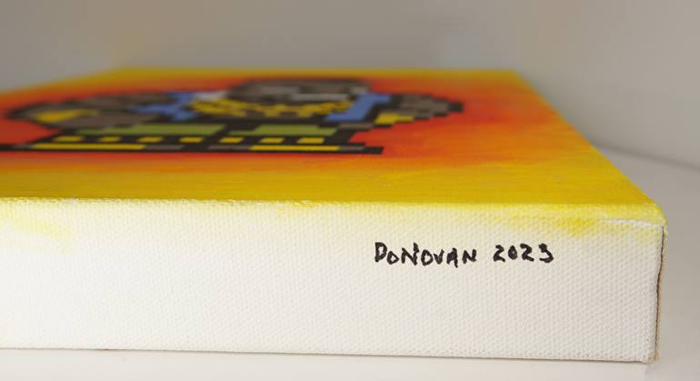 Original Pop Art Pop Culture/Celebrity Painting by M Donovan