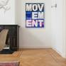 Mounted on wall