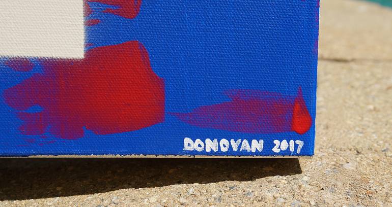 Original Conceptual Language Painting by M Donovan