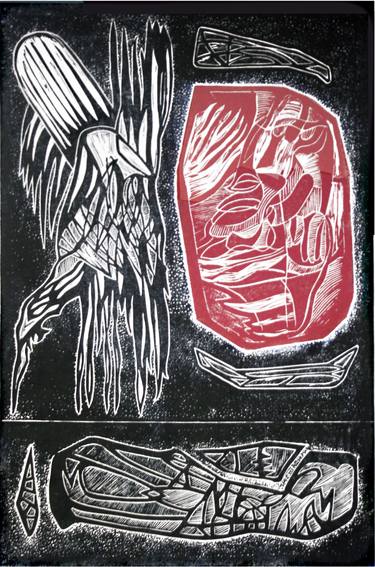 Print of Abstract Printmaking by Vittorio Selleri