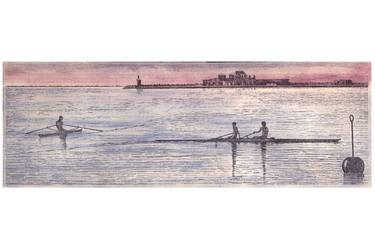 Original Figurative Seascape Printmaking by Vittorio Selleri