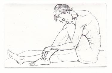 Original Figurative Body Printmaking by Vittorio Selleri