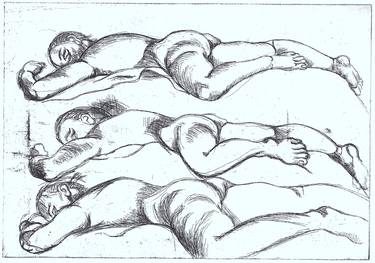 Print of Expressionism Body Printmaking by Vittorio Selleri