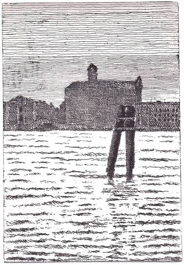 Print of Seascape Printmaking by Vittorio Selleri