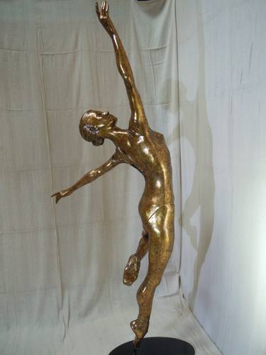 Original Figurative Performing Arts Sculpture by Anthony Jeffries