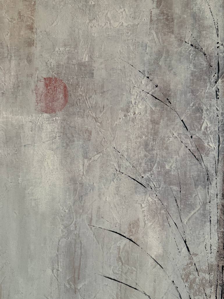 Original Art Deco Abstract Painting by Lusi Manukyan